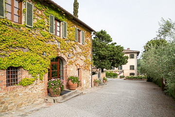 Toskana - Weingut Dievole - Die Anlage